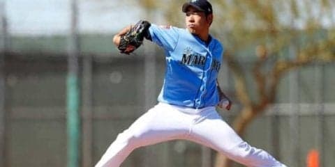 【MLB】菊池雄星、初の実戦形式登板で直球に手応え「差し込めている球もあった」