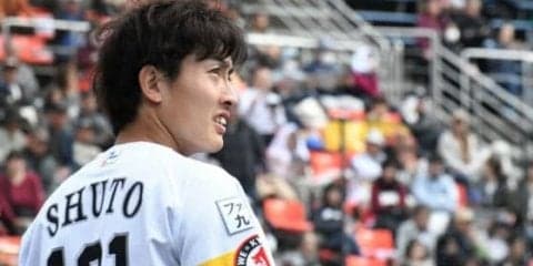 鷹育成・周東の驚異の快足にどよめき　三塁強襲二塁打からあっという間に生還