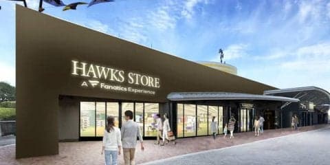 ソフトバンクホークスオフィシャルグッズショップ「HAWKS STORE」オープン