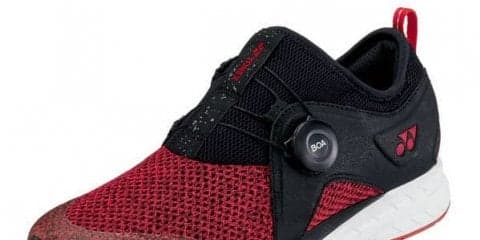 ヨネックス、ダイヤル式Boaフィットシステムを搭載した「セーフラン350」発売