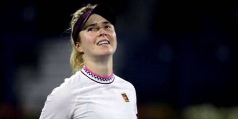 スビトリーナ 3連覇の夢ついえる。ノーシードのベンチッチが決勝へ[ドバイ・デューティフリー・テニス選手権]