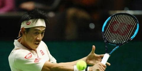 錦織がドバイ入り。次戦で世界5位浮上を狙う[ATP500 ドバイ]