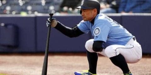 【MLB】イチロー、296日ぶり実戦で「象徴的」仕草も復活　ファン感動「ロゴにすべき」