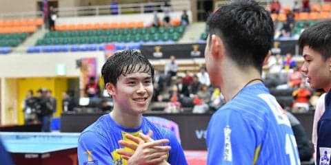 【速報・卓球Tリーグ】岡山リベッツがファイナル進出決定　ダブルス敗戦を取り返すシングルス3本取り