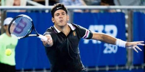 デル ポトロ 準々決勝敗退も「最後の一球まで戦いチャンスはあった」[ATP250 デルレイビーチ]