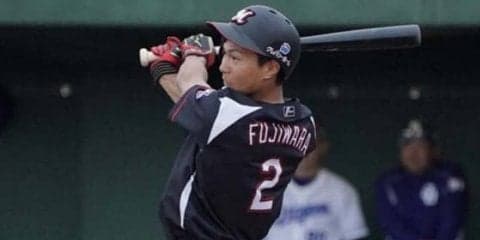 ロッテドラ1藤原、自慢の強肩で猛アピール！　打っても1安打含む3出塁と躍動