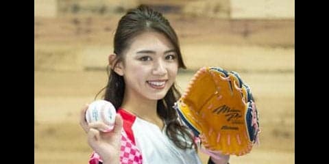 可愛すぎる野球女子と話題の坪井ミサト。球速へのこだわりは本物だ