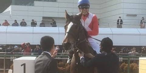 日曜中山４Ｒ新馬はアッシャムスが１番人気にこたえる