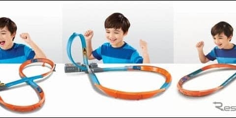 ホットウィールレースキット発売へ、迫力のジャンプなど3種類のコースを用意