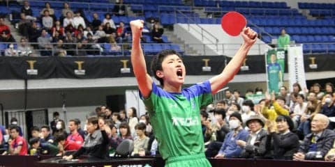 【卓球・Tリーグマッチレポ】張本が有終の美  プレーオフに向けて弾み