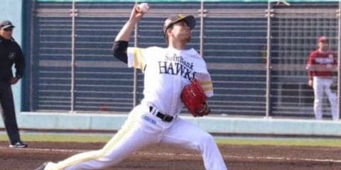 鷹の開幕投手・千賀は2回4安打2失点　習得目指すツーシーム＆カットボール多く試す
