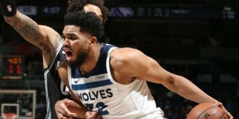 九死に一生を得たカール・アンソニー・タウンズ「軽傷で済んだ確率は1％」