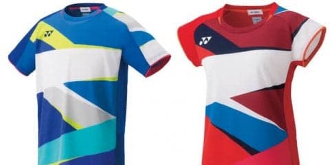 バドミントン日本代表モデルウェア発売…日本伝統の縞模様がモチーフ