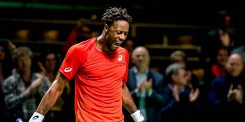 好調モンフィスがチリッチ破り2回戦へ。第3セットでは5ポイントしか許さず[ATP500 ドバイ]
