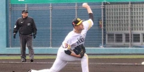 鷹育成出身の大竹、開幕ローテ入りへ前進　3回無失点「ローテに入りたい」