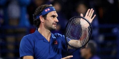 フェデラーがベスト4進出。苦戦もストレートで世界35位フクソービッチを撃破[ATP500 ドバイ]