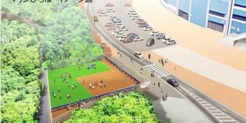 ロッテがZOZOマリンに「マリンひろば」オープン　子供が野球に親しめる場を