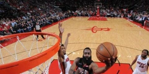 ヒート戦で58得点のジェームズ・ハーデン「練習で打っているシュートを打つこと」