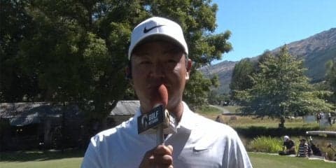 時松隆光「ミドルパット以内が入ってくれた」と2位で決勝へ　市原弘大は3位、岩田寛は27位