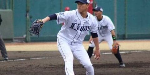 西武・内海が圧巻“デビュー”　3回1安打無失点、打者7人連続凡退　長野は三ゴロ