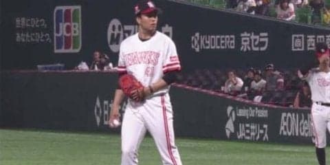 鷹・千賀が自己最速158キロをマーク！　2年連続開幕投手、最速1キロ更新