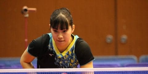 【卓球・トップ12】長崎が芝田との接戦制す　森さくらの待つ準決勝へ