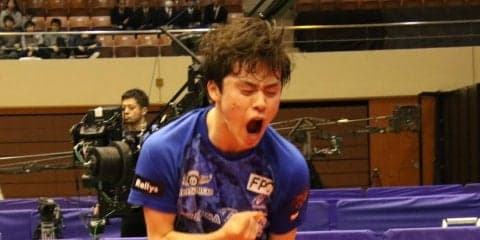 【卓球・トップ12】森薗政崇、世界選手権代表に内定