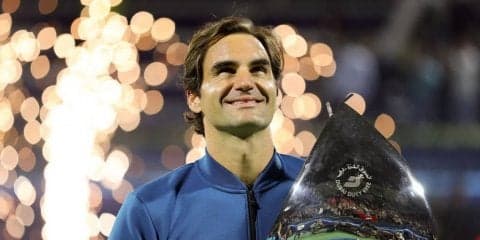 フェデラー「たくさん夢のようなことが起きている」。偉業達成の喜びを語る[ATP500 ドバイ]