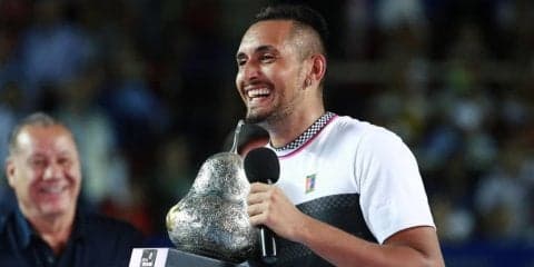 世界72位キリオス、ズベレフ破り自身5個目のタイトル獲得。トップ10選手を3人撃破[ATP500 アカプルコ]