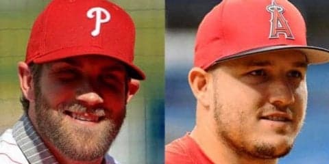 【MLB】フィリーズ移籍のハーパー、トラウトに相談していた　2年後には勧誘も？