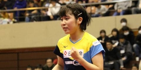 【卓球・トップ12】平野美宇がフルゲームの熱戦を制し3位入賞