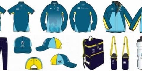 ラグビーワールドカップ運営スタッフ着用ユニフォームを供給…カンタベリーオブニュージーランドジャパン