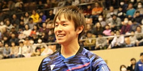 【卓球・トップ12】丹羽孝希が接戦ものにし3位入賞