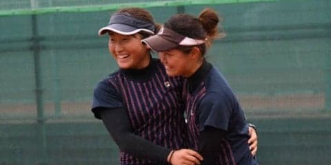 【庭球部女子】　明河がベスト４入り！　ダブルスは２組が準々決勝へ