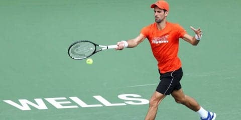 ジョコビッチ 3回戦で過去0勝2敗のキリオスと対戦の可能性。最多6回目の優勝なるか[ATP1000 インディアンウェルズ]
