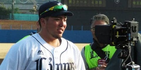 表情に表れた充実感-　西武山川、ヤフオクで圧巻2発「もっと“勝つ”と…」