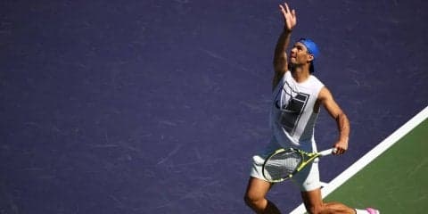 ナダル「高いレベルで戦えると自覚することがメンタル的にも重要」。4度目の優勝を狙う[ATP1000 インディアンウェルズ]