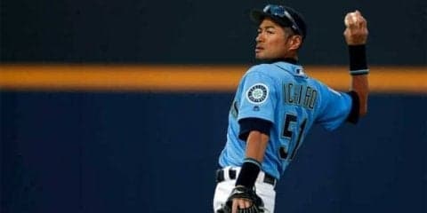 【MLB】名手イチロー、右翼でフライを見失い安打に「100回来ても100回捕れない」