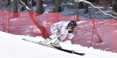 【スキー競技部】　アルペン女子で関が優勝！