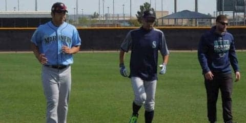 【MLB】憧れのイチローと約12分間“合同アップ”　菊池雄星が過ごす「特別な時間」