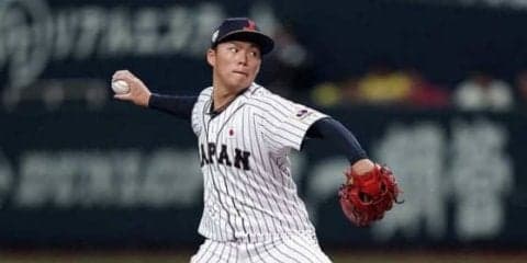 高卒3年目オリ山本、上々の侍デビュー！　2回2安打無失点、最速152キロ記録