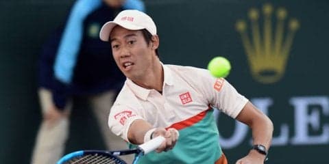 【速報】錦織が第1セットを先取。世界52位マナリノとの2回戦[ATP1000 インディアンウェルズ]