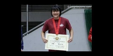 【連載】『平成２９年度卒業記念特集』第５５回　香山芳美／レスリング