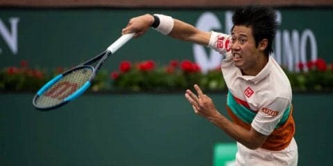 【速報】錦織が第2セットを落とす。セット終盤にミス連発[ATP1000 インディアンウェルズ]