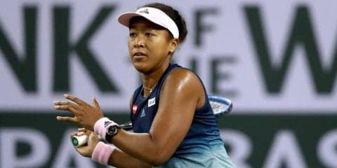 【速報】大坂なおみが第1セットを落とす 。世界23位との4回戦[BNPパリバ・オープン]