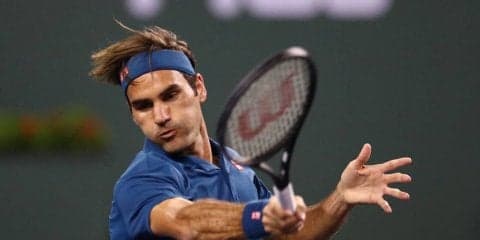 フェデラー 快勝でベスト16進出。ワウリンカを寄せ付けずわずか59分で勝利[ATP1000 インディアンウェルズ]