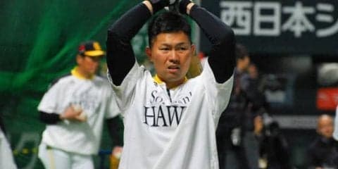 ソフトバンク中村晃、開幕黄信号　右腹斜筋筋挫傷、今後はリハビリ組へ