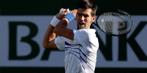 ジョコビッチ、3回戦で世界39位に敗れる。上位シード勢の敗退相次ぐ波乱[ATP1000 インディアンウェルズ]