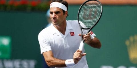 【速報】フェデラーが第1セットを先取。世界23位エドマンドとの4回戦[ATP1000 インディアンウェルズ]