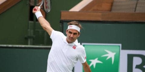 【速報】フェデラー 圧巻のプレーでベスト8進出。次戦は錦織を破ったホルカシュと[ATP1000 インディアンウェルズ]